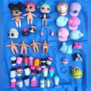 L.O.L Surprise! Figure Doll and Accessory Lot (40+pcs)